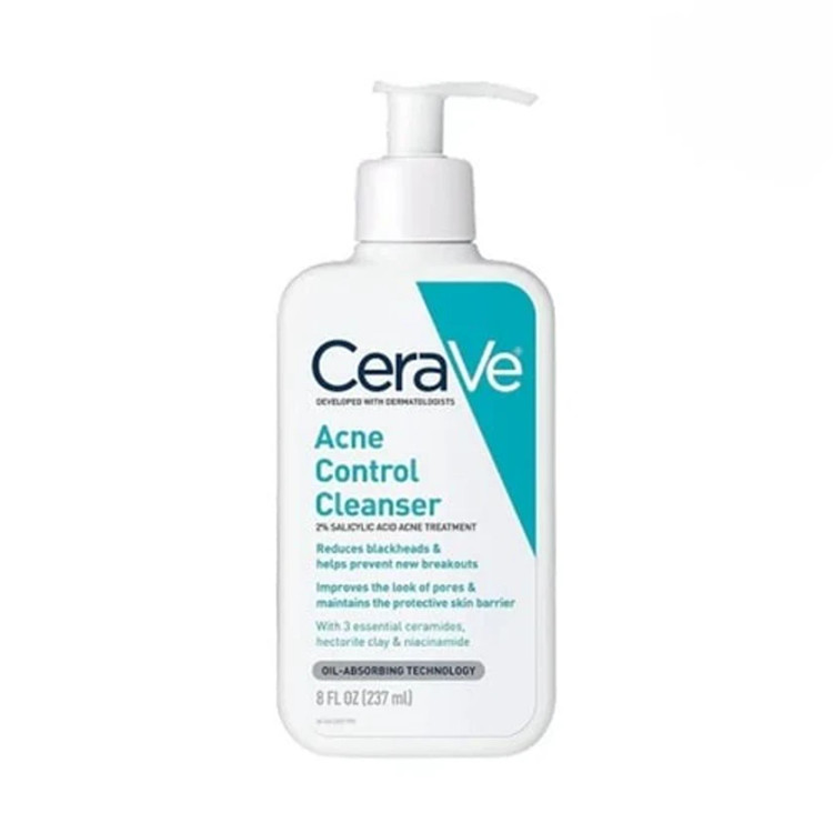 ژل شستشو ضد جوش و آکنه سراوی مدل Acne Control حجم 237 میل