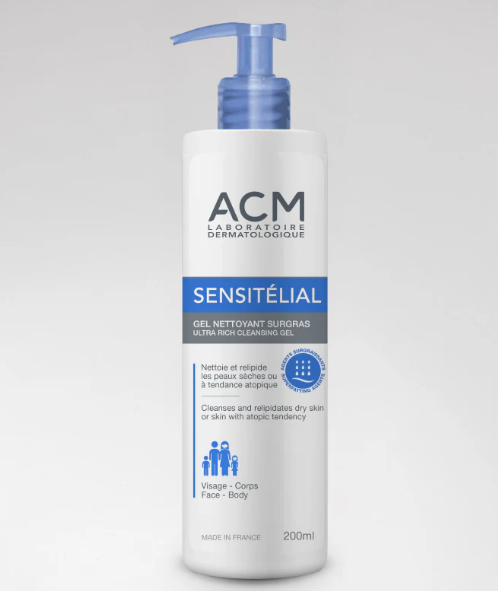 ژل شستشو پوست حساس ای سی ام ACM sensitelial حجم 200 ml