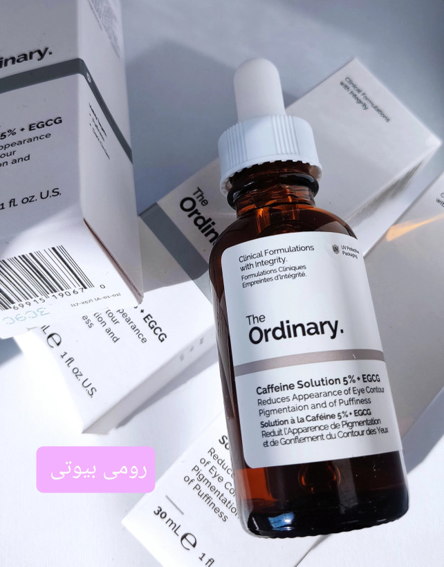 سرم کافئین دور چشم اوردینری وستا دارو